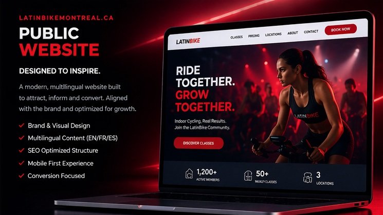 LatinBike Website (.ca)